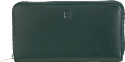 Image de DUDU Porte-monnaie Porte-monnaie VERT MARINE Cuir véritable léger pratique Femmes