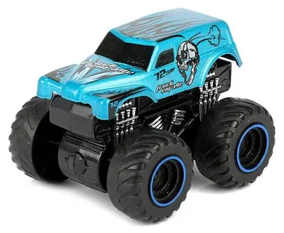 Produktbild von Spielzeug, das einen Monstertruck startet