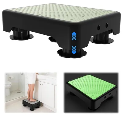 Produktbild von Rutschfeste Halbtreppe Verstellbar mit 3 Höhenstufen