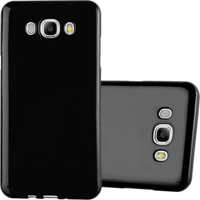 Produktbild von Cadorabo Schutzhülle für Samsung Galaxy J5 2015 Hülle in Schwarz TPU Etui Hülle Case Cover
