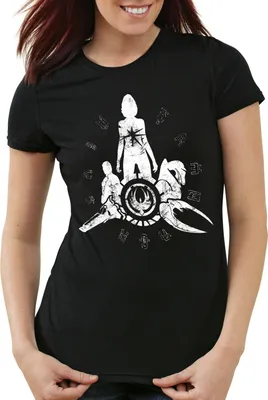 Produktbild von style3 Battle Stars Damen T-Shirt galactica space, Farbe:Schwarz, Größe:L