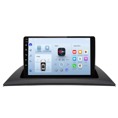 Zdjęcie produktu dla Radio samochodowe Android 4+64GB do BMW E83 X3 od 2003 Radio 2Din z Carplay RDS WIFI DSP GPS DAB+