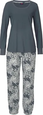 Produktbild von Buffalo Pyjama 2 -teilig anthrazit Größe 56/58