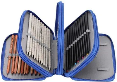 Produktbild von Schrein-Etui mit 72 Fächern, groß, für Kinder und Erwachsene