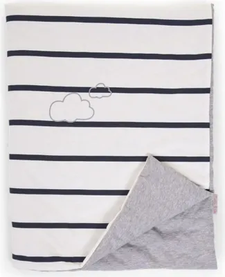 Produktbild von CHILDWOOD Decke Jersey Marine 80x100 cm CCBLJMA