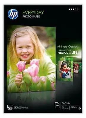 Image de HP Q2510A-A4 'HP Everyday Photo Paper' (A4, 100 feuilles, 200 g/m2)