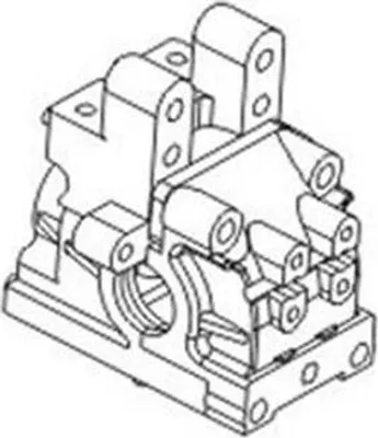 Produktbild von Krick Getriebegehäuse vorne / hinten