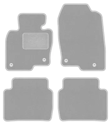 Immagine prodotto di Tappetini in moquette per Mazda CX-5 II dal 2017 (SUV) – set 4 pezzi, grigi, su misura – Wielganizator OSLO