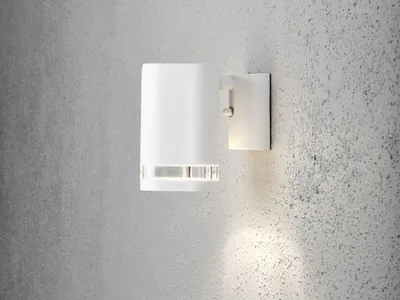 Produktbild von LED Außenwandleuchte Downlight Fassadenbeleuchtung, Außenleuchte 13cm, Weiß