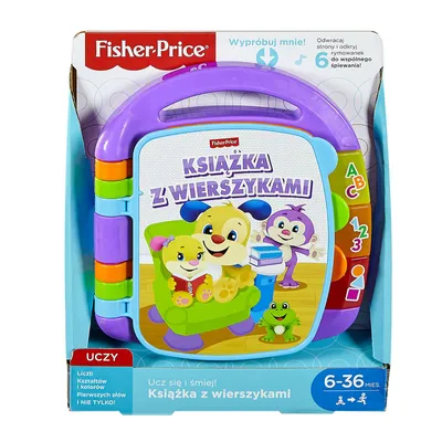 Produktbild von Fisher Price Interaktives Lernbuch Mit Reimen Auf Polnisch