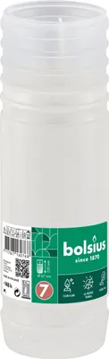 Zdjęcie produktu dla Wypełnienie Bolsius Gravelight RP7, 148 h, 504 g, 67x220 mm, do zniczy, parafina