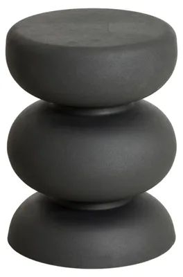 Productafbeelding van Light & Living bijzettafel KOBODO, mat zwart – Ø35x46 cm