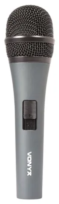 Zdjęcie produktu dla Vonyx DM825, Mikrofon studyjny, 50 - 15000 Hz, Przewodowa, mini XLR (3-pin), 5 m, Szary