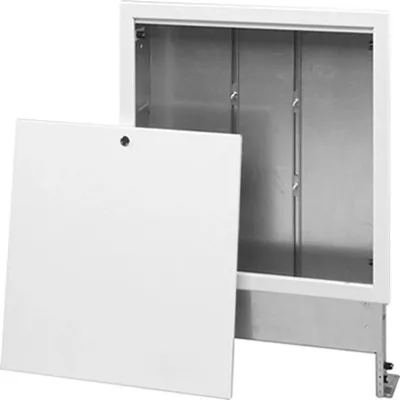 Produktbild von Vogel & Noot VERTEILERSCHRANK, BH 750 mm, 12 HK+WMZ, AUFPUTZ, RAL9010, bei Etagenr., 1 Stk.