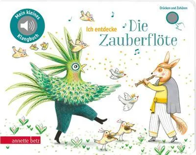 Obrázok produktu pre Ich entdecke "Die Zauberflöte" - Pappbilderbuch mit Sound (Mein kleines Klangbuch)