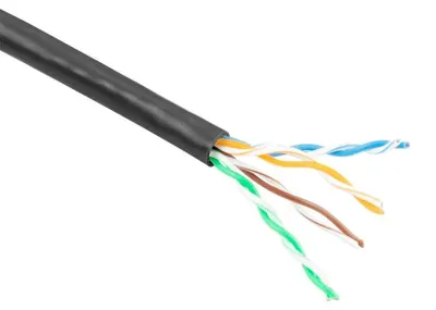 Obrázok produktu pre ACT UTP Cat6 100m Patch, 100 m, Cat6, Čierna