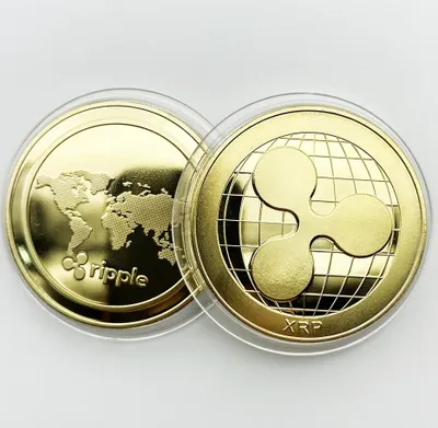 Obrázok produktu pre Minca Ripple Coin - Zlatá | Dekoračná minca pre nadšencov KP13383