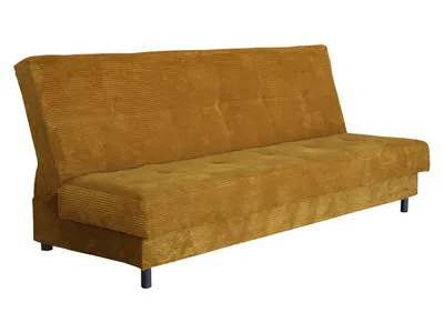 Produktbild von MIRJAN24 Schlafsofa Enduro XIV Cord, Couch mit Schlaffunktion und Bettkasten, 3 Sitzer Aufklappbar Polstersofa (Farbe: Poso 01)