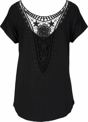 Produktbild von LASCANA Strandshirt schwarz Größe 36/38