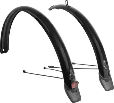Image de XLC MG-F06 Jeu de garde-boue 28' 58mm, noir (1 jeu)