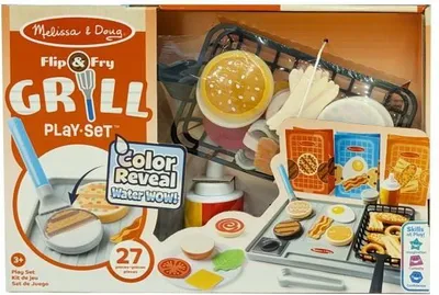 Obrázek produktu pro Hra Grilovací sada, 27 dílů, od 3 let, role grilování, pohlcující zážitek z vaření