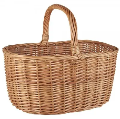 Produktbild von Ib Laursen Korb Weide Natur (28x23x36 cm)