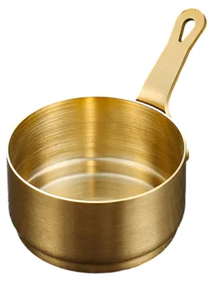 Produktbild von Edelstahl-Saucenbecher mit Griff, wiederverwendbare Metall-Dipbecher, kleiner Servierbecher für Ketchup, Vorspeisen und Sojasauce
