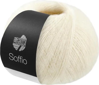 A ball of yarn on a white background.