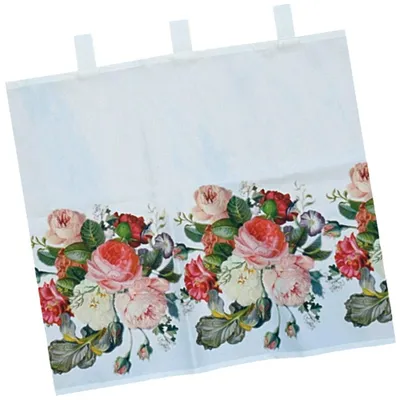 Produktbild von Scheiben-Gardine Blickdicht bunte Rosen 150 x 30 cm