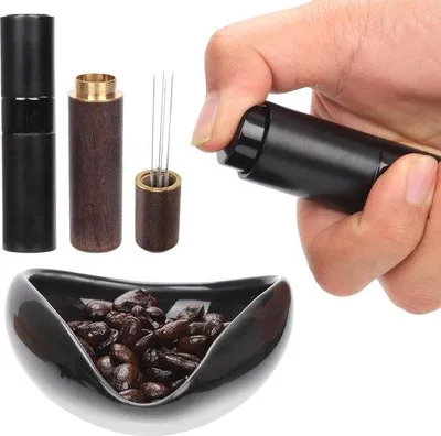 Produktbild von Keramische Koffieerbakset mit Spuitfles und Theelepelset für Kaffeebonen bis 35 g