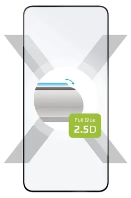 Produktbild von Hartglas für Xiaomi 14, Fixed Full Cover 2.5D Tempered Glass, mit Schwarzen Rahmen