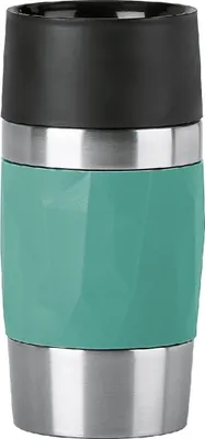 Produktbild von EMSA Isolierbecher Travel Mug Compact 0,3l Manschette grün