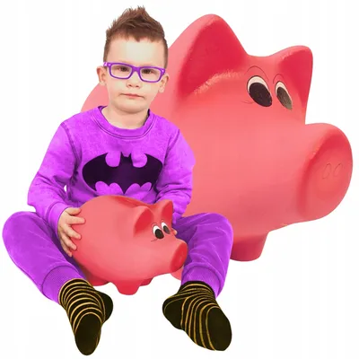 Produktbild von Juliette Keramik-Sparschwein zum Zerbrechen, groß, rosa XL