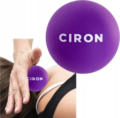 Zdjęcie produktu dla CIRON Piłka do masażu pojedyncza fioletowa