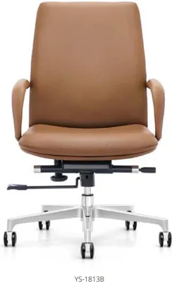 Productafbeelding van Kunstleren fauteuil in zwart met een roestvrijstalen frame, modern en elegant