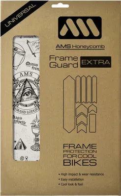 Produktbild von All Mountain Style Opus Magna Rahmenschutz Durchsichtig  Durchsichtig One Size