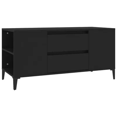 Zdjęcie produktu dla VidaXL 819605, Czarny, Metal, Drewno, 1020 mm, 445 mm, 500 mm, 1 szt.