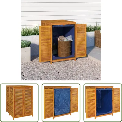 Produktbild von The Living Store Gartenbox 70x87x104 cm Massivholz Akazie