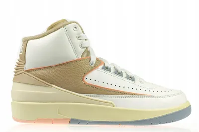Produktbild von Nike Air Jordan 2 Retro Damen Sneaker, Größe 39, Einlegesohlenlänge 25 cm, NIKE AIR MAX-System