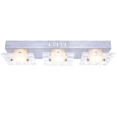 Produktbild von Globo Wandleuchte Aluminium gebürstet, 4141694-3
