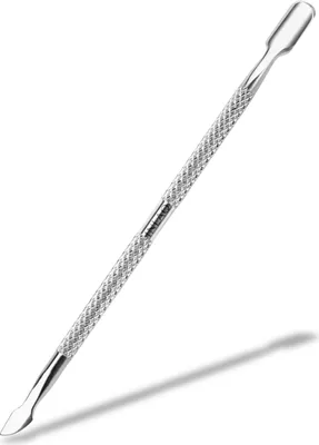 Zdjęcie produktu dla INLAQ Kopytko do Skórek - Nierdzewne Radełko Dłutko do Paznokci Manicure