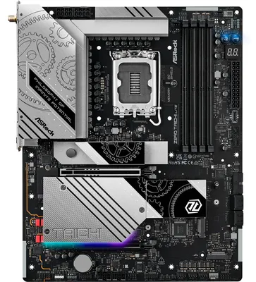 Produktbild von ASRock Z890 TAICHI LITE - Motherboard - ATX - LGA1851 Sockel - Z890 Chipsatz - USB4, USB-C 3.2 Gen 2x2, USB 3.2 Gen 1, USB 3.2 Gen 2 - 2.5 Gigabit LAN, 5 Gigabit Ethernet, Wi-Fi 7, Bluetooth - Onboard-Grafik (CPU erforderlich)