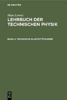 Produktbild von Technische Elastizitätslehre