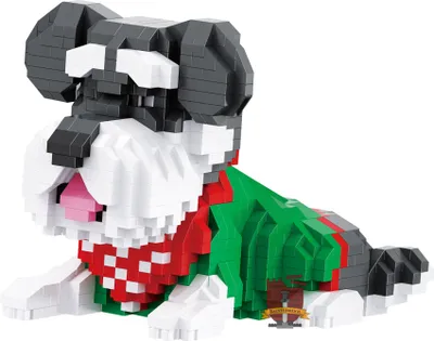 Produktbild von 18395 - Schnauzer (Balody) Diamond Blocks Klemmbausteine