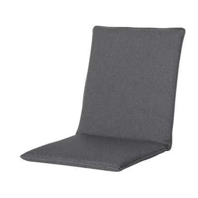 Produktbild von Madison Stapelstuhl Kissen für den Außenbereich Manchester grau, 97x49cm, niedriges Rückenpolster, 3cm dick