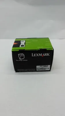 Produktbild von Lexmark 802XK, 8000 Seiten, Schwarz, 1 Stück(e)