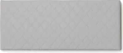 Produktbild von Bettkopfteil Dbess, Kopfteil aus Kunstleder an der Wand, 100%  Italy, geeignet für Doppelbett, Cm 170x60, Weiß