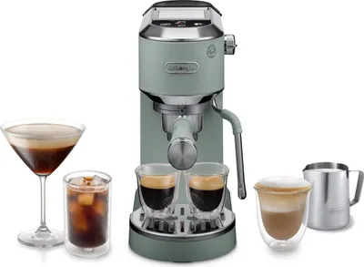 Produktbild von DeLonghi Siebträgermaschine Kaffeezubereiter Haushaltsgeräte Dedica Duo EC890 Barista