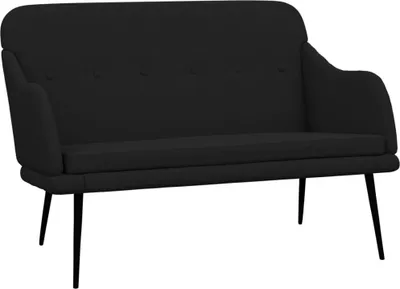 Obrázok produktu pre vidaXL Lavica čierna 110x76x80 cm Látka