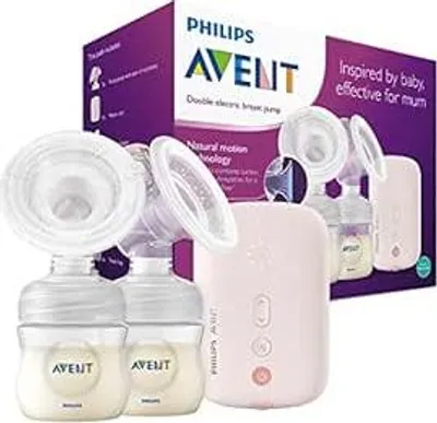 Produktbild von Philips AVENT SCF397/11 Elektrische Doppel-Milchpumpe, 120 ml, Elektronisch, Pink